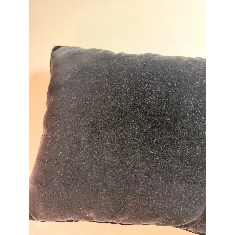 Decor Hooked Wool Pillow 18x14 Cream Black Excellent Farmhouse Pig Art